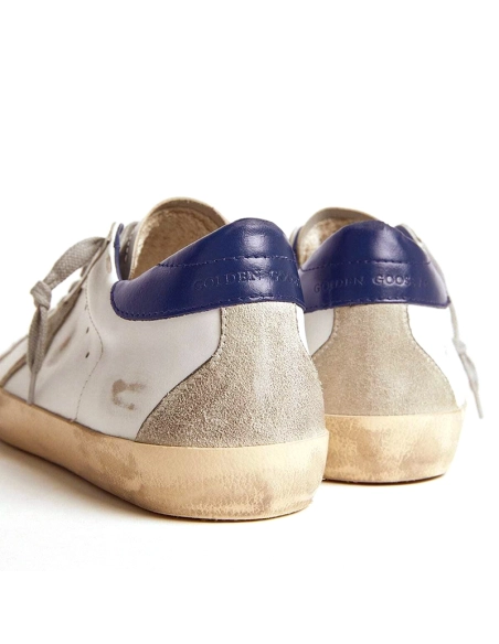 Golden Goose SuperStar blue GMF10270,GOLDEN GOOSE,Other Brand Sneakers