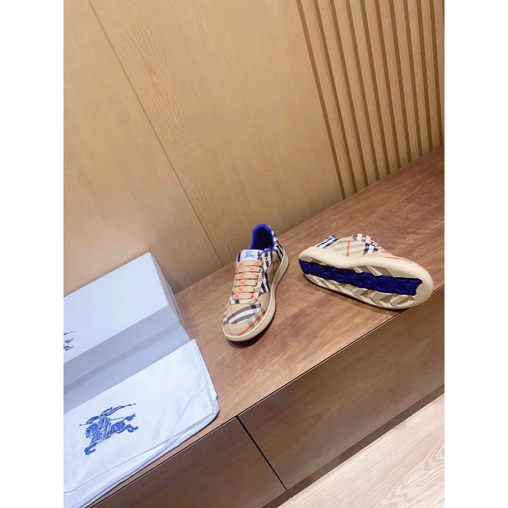 Burberry Check Terrace Sneakers BBR-80953721,BURBERRY SNEAKERS,Other Brand Sneakers
