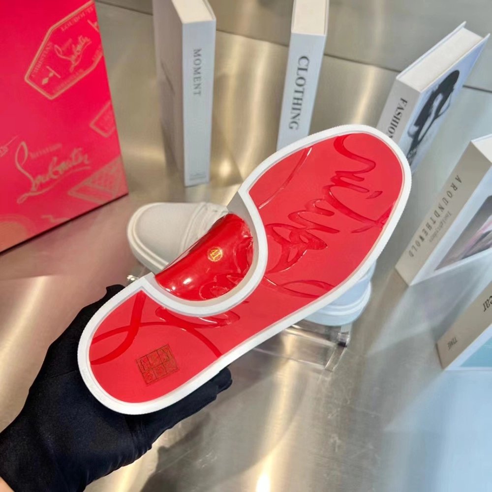 Christian Louboutin Adolon Junior Sneakers 3221217WH01,Christian Louboutin Sneakers,Other Brand Sneakers