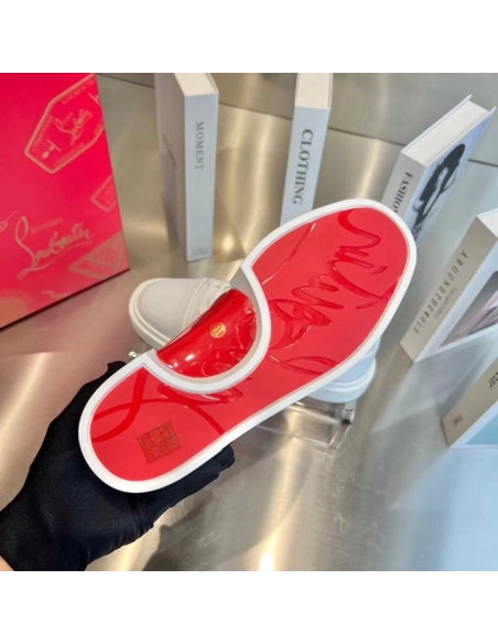 Christian Louboutin Adolon Junior Sneakers 3221217WH01,Christian Louboutin Sneakers,Other Brand Sneakers