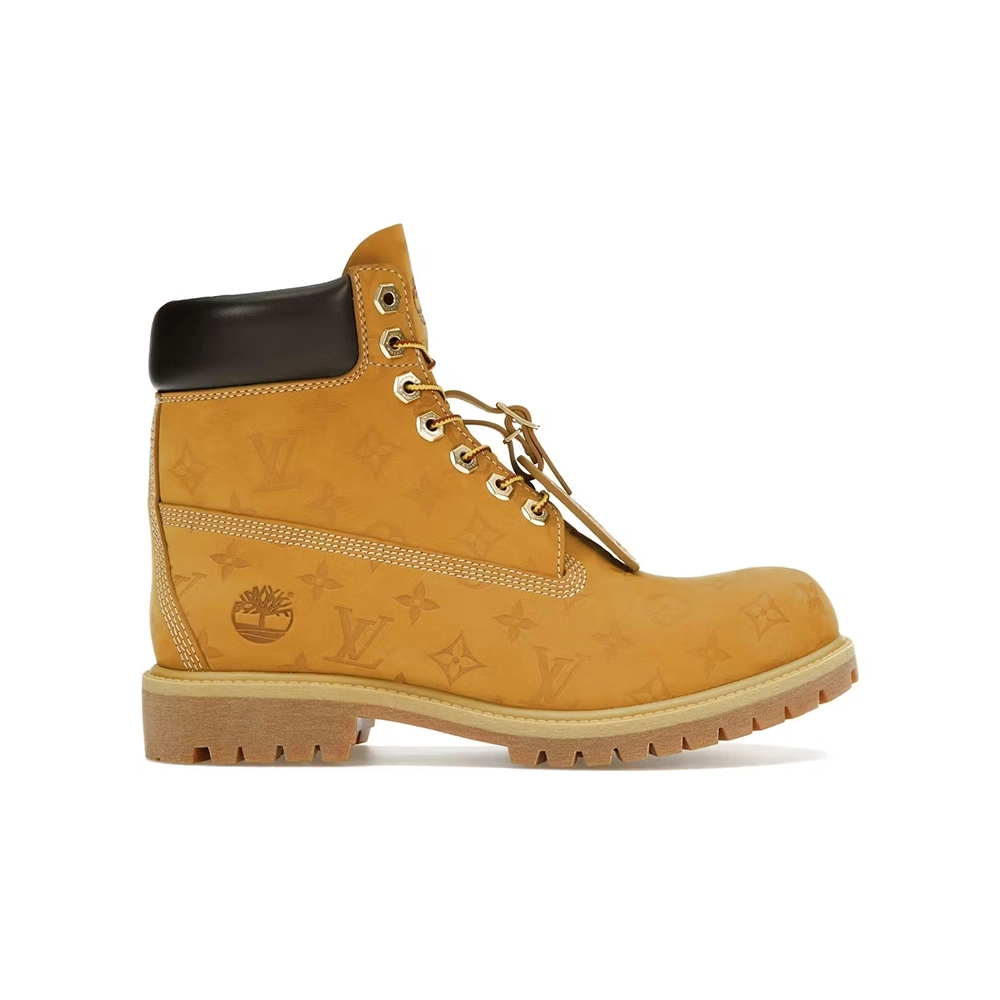 Louis Vuitton Timberland 6 Ankle Boot Wheat Monogram 1AD72X,Louis Vuitton Boots,LOUIS VUITTON Sneakers,Other Brand Sneakers