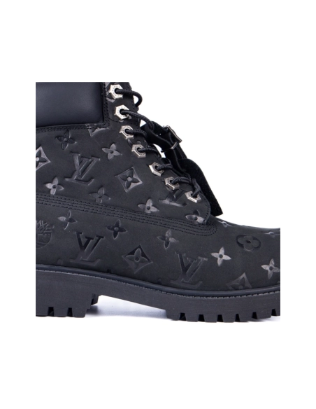 Louis Vuitton x Timberland cobranded Martin boots black 1AD73D,Louis Vuitton Boots,LOUIS VUITTON Sneakers,Other Brand Sneakers