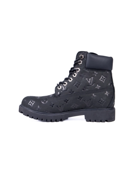 Louis Vuitton x Timberland cobranded Martin boots black 1AD73D,Louis Vuitton Boots,LOUIS VUITTON Sneakers,Other Brand Sneakers