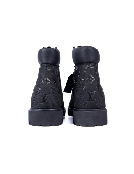 Louis Vuitton x Timberland cobranded Martin boots black 1AD73D,Louis Vuitton Boots,LOUIS VUITTON Sneakers,Other Brand Sneakers
