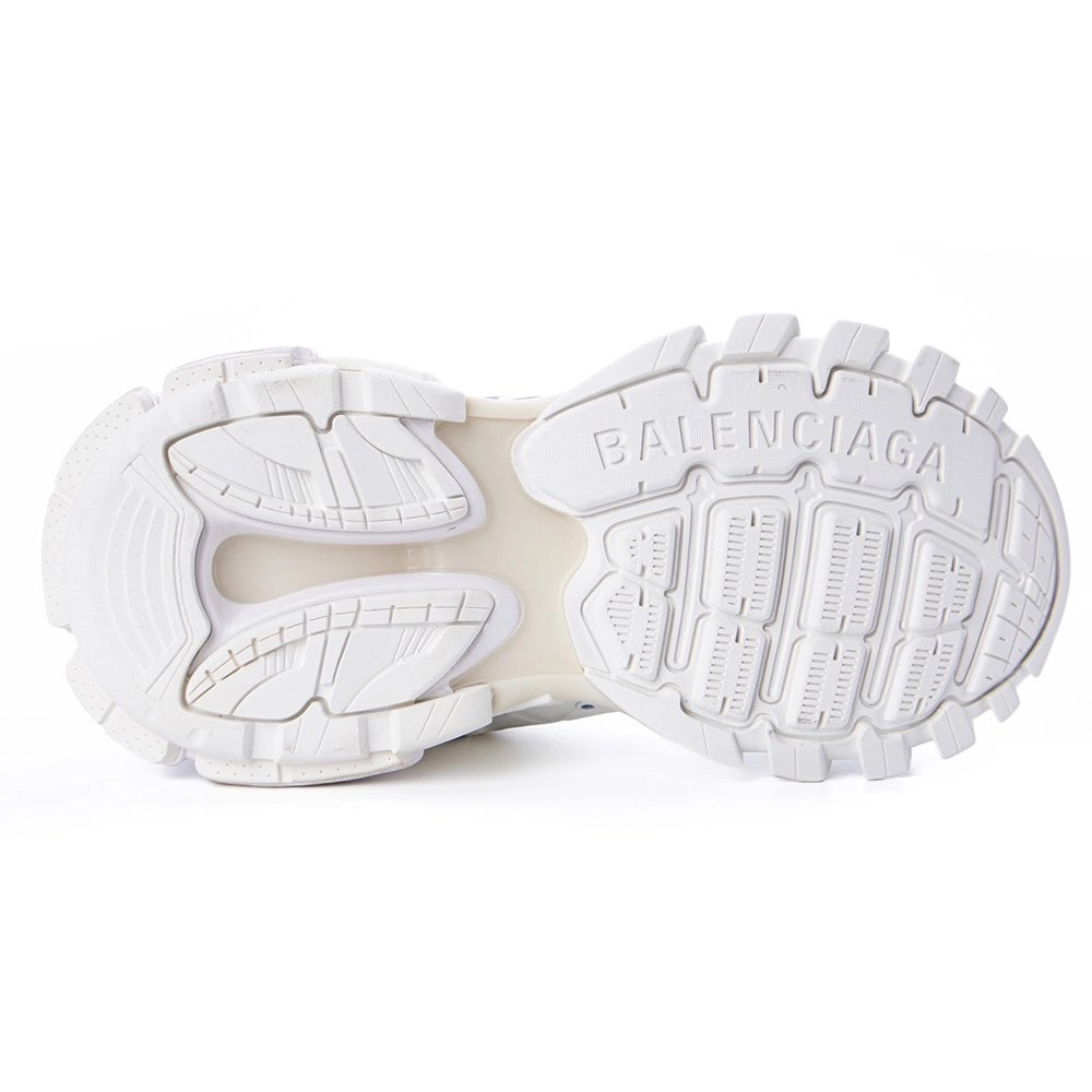 Balenciaga Track Signature Sneaker In White/Black 542436WTRHW-9010,BALENCIAGA TRACK,BALENCIAGA