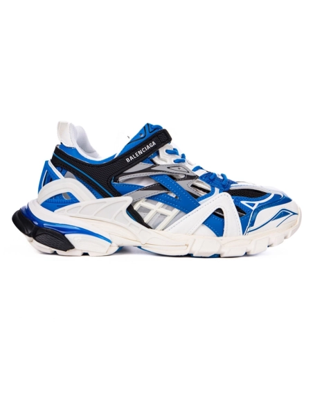 Balenciaga Track.4 Sneaker White Blue 568614-W3GC2-9203,BALENCIAGA TRACK,BALENCIAGA