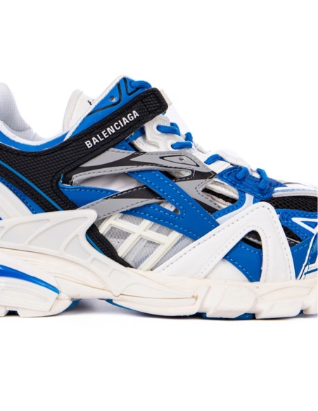 Balenciaga Track.4 Sneaker White Blue 568614-W3GC2-9203,BALENCIAGA TRACK,BALENCIAGA