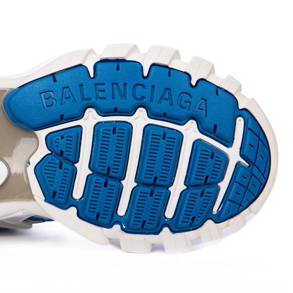 Balenciaga Track.4 Sneaker White Blue 568614-W3GC2-9203,BALENCIAGA TRACK,BALENCIAGA