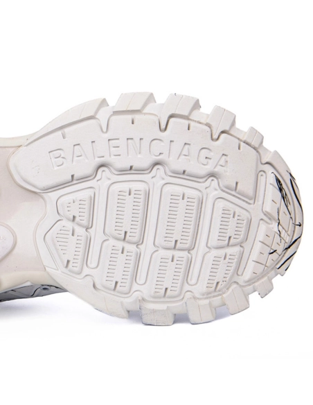 Balenciaga Track 3.0 White Blue Black High Art Graffiti 542023-W3SRA-9014,BALENCIAGA TRACK,BALENCIAGA