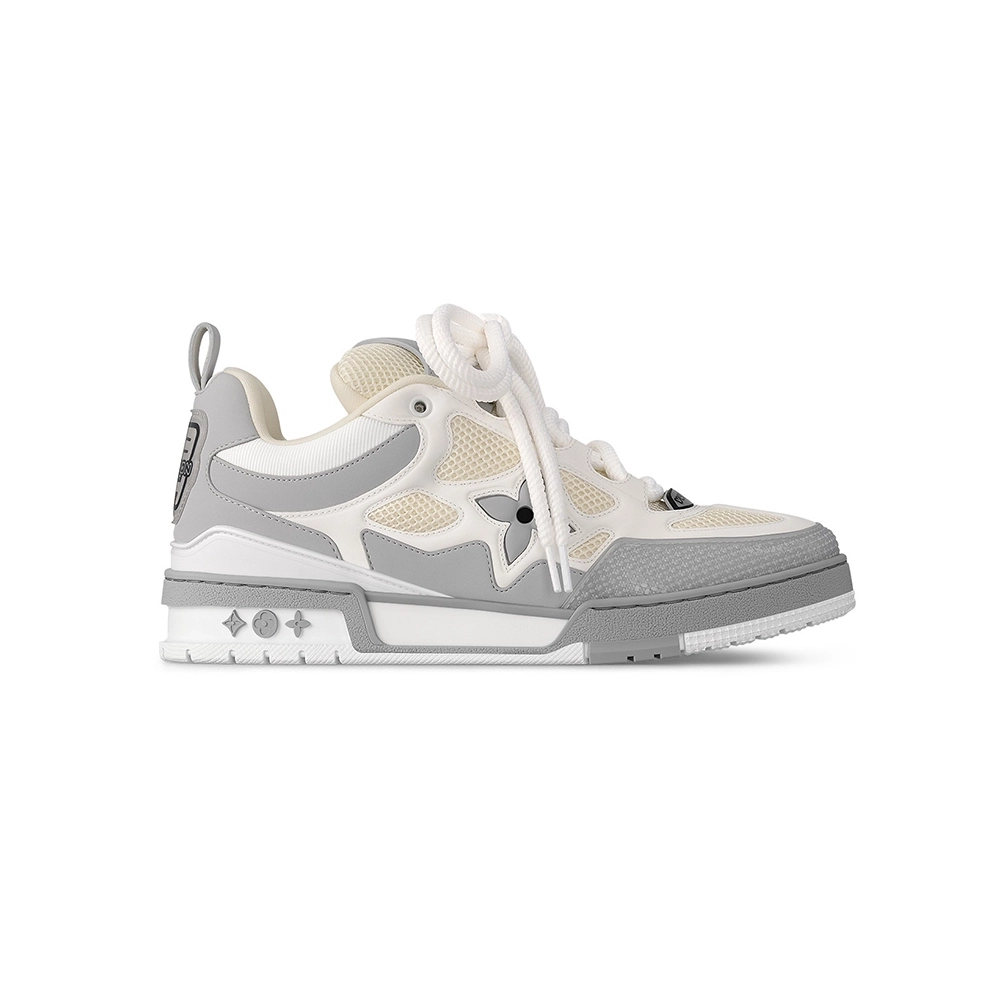 Louis Vuitton Skate Sneaker Grey 1AGL39,Louis Vuitton Skate,LOUIS VUITTON Sneakers,Other Brand Sneakers