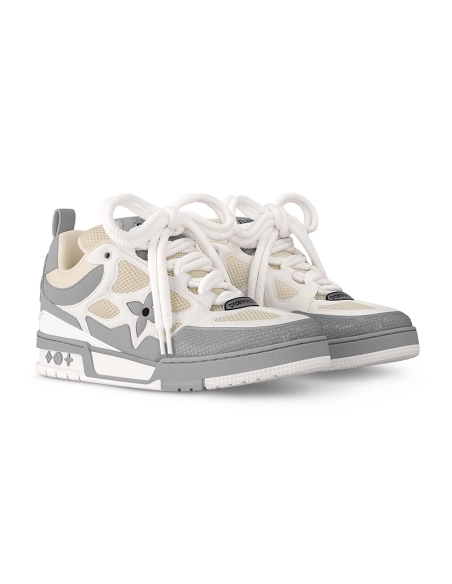 Louis Vuitton Skate Sneaker Grey 1AGL39,Louis Vuitton Skate,LOUIS VUITTON Sneakers,Other Brand Sneakers