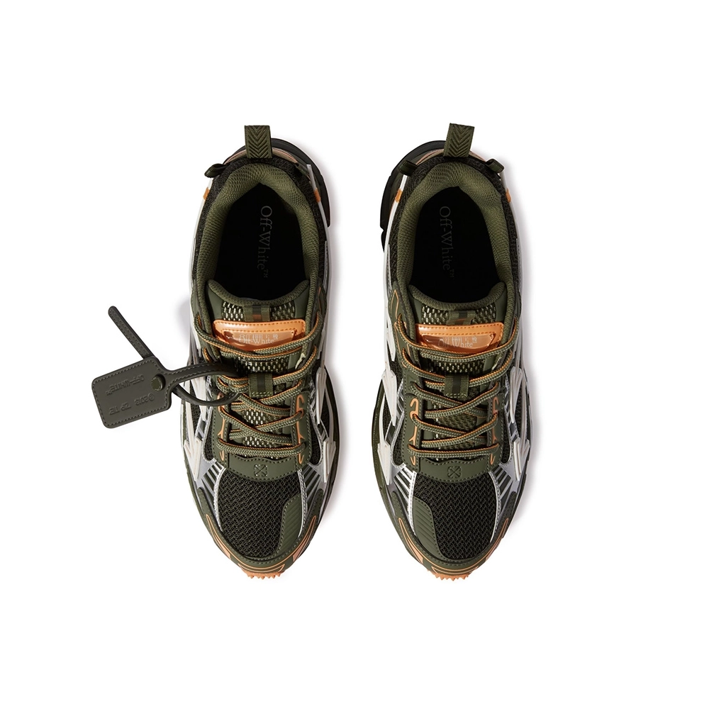 Off White Military Green Peach Be Right Back OMIA295F24FAB001-5621,Be Right Back,OFF-WHITE,NIKE SHOES