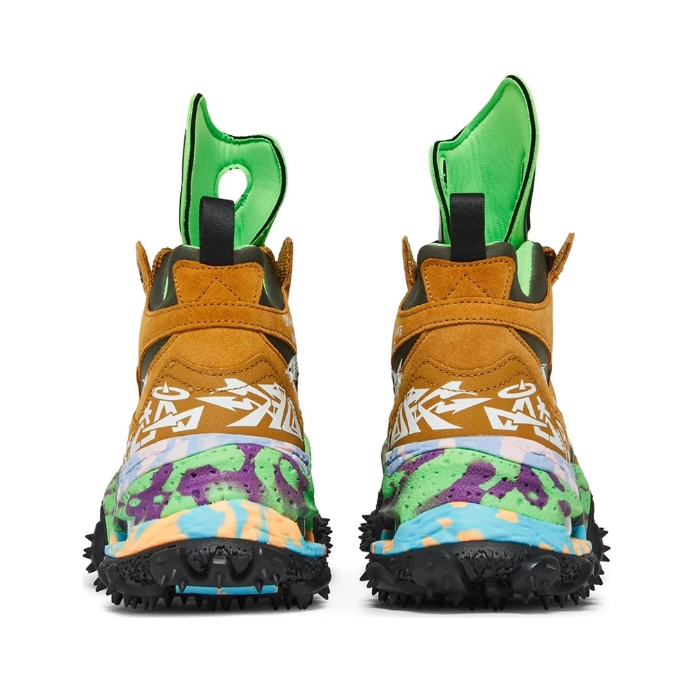 Off White x Air Terra Forma Wheat DQ1615-700,OFF-WHITE 1,OFF-WHITE,NIKE SHOES