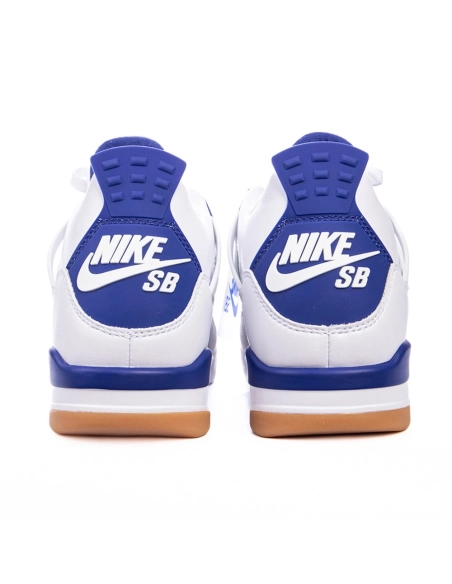 Nike SB x Air Jordan 4 White/Navy DR5415-100,AIR JORDAN 4,Air Jordan