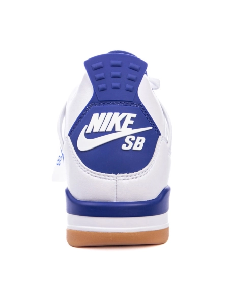 Nike SB x Air Jordan 4 White/Navy DR5415-100,AIR JORDAN 4,Air Jordan