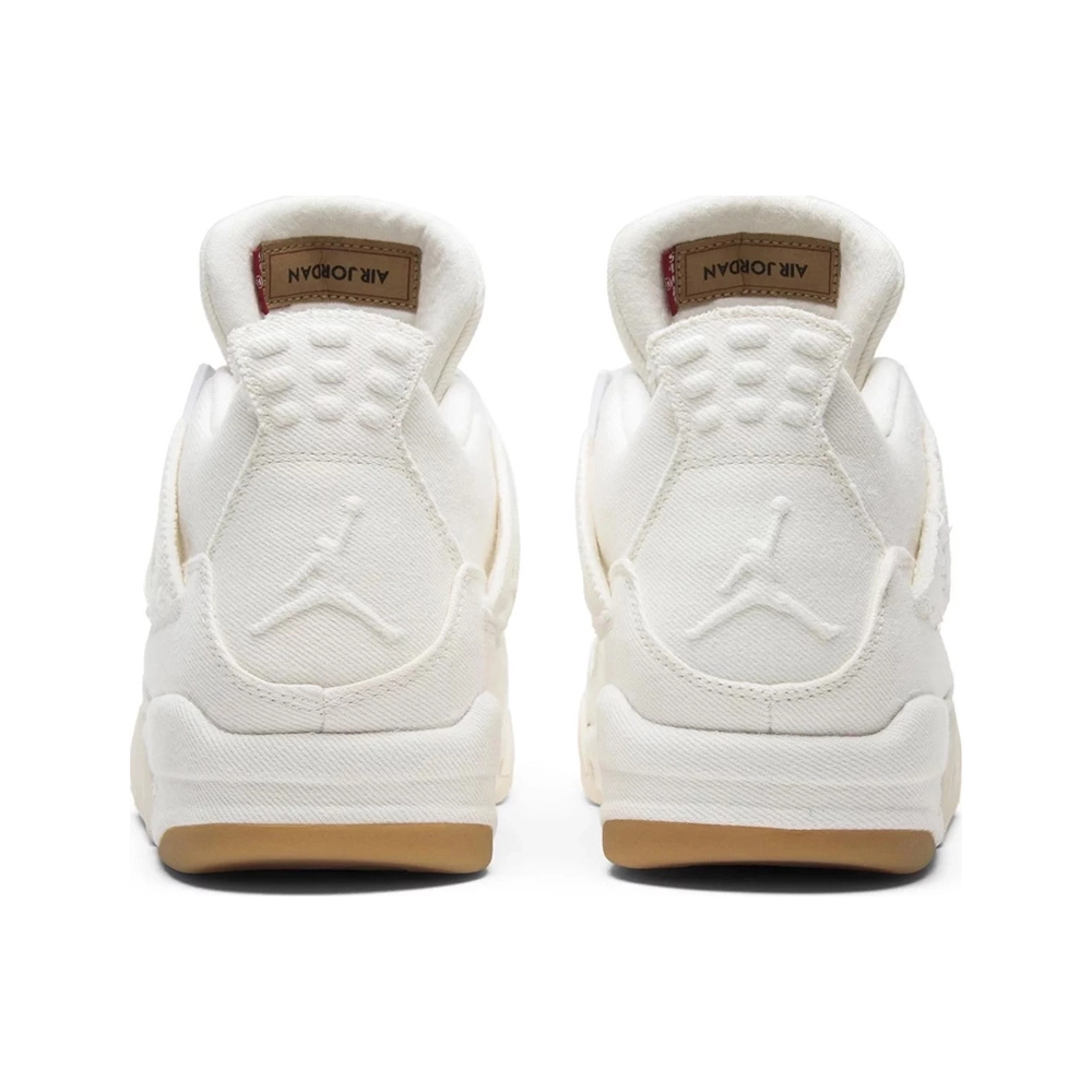 Levis x Air Jordan 4 Retro White Denim AO2571-100,AIR JORDAN 4,Air Jordan