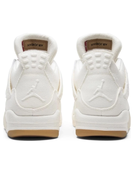 Levis x Air Jordan 4 Retro White Denim AO2571-100,AIR JORDAN 4,Air Jordan