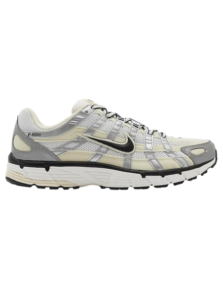 NIKE P6000 Coconut Milk Metallic Silver FV6603-100,NIKE P-6000,NIKE SHOES