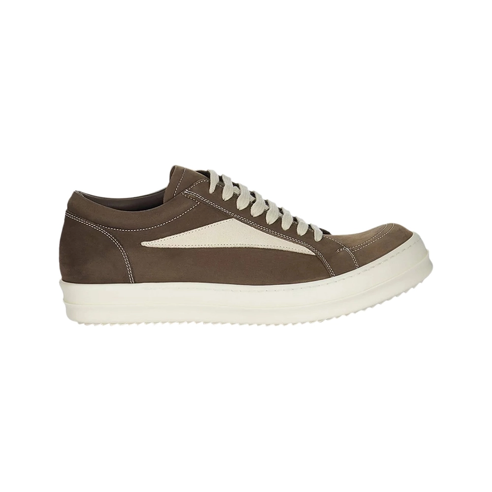 Rick Owens Porterville Vintage Low Saddle Milk RU02D6897-LWNLVS-7411,RICK OWENS,Other Brand Sneakers