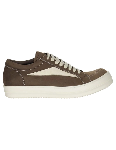 Rick Owens Porterville Vintage Low Saddle Milk RU02D6897-LWNLVS-7411,RICK OWENS,Other Brand Sneakers
