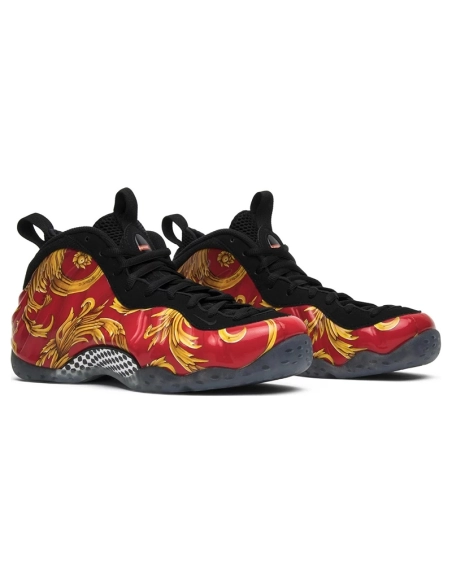Supreme x Air Foamposite One SP Red 652792-600,NIKE AIR FOAMPOSITE,NIKE SHOES