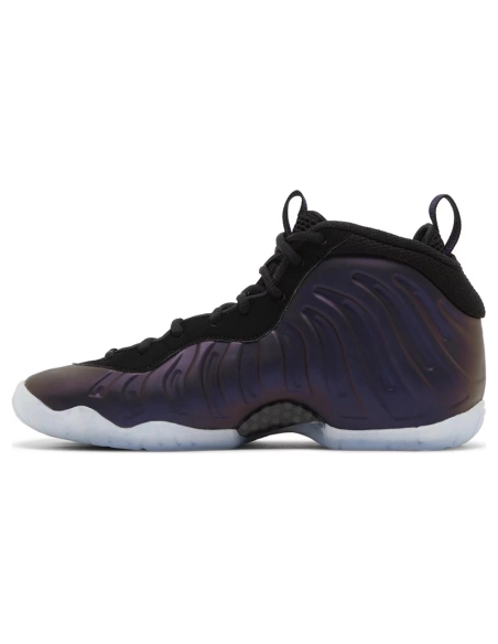 Nike Little Posite One Eggplant 2024 FJ1258-001,NIKE AIR FOAMPOSITE,NIKE SHOES