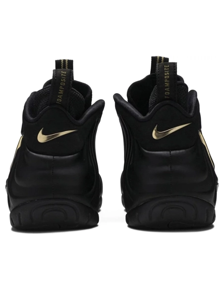 Air Foamposite Pro Black Metallic Gold 624041-009,NIKE AIR FOAMPOSITE,NIKE SHOES