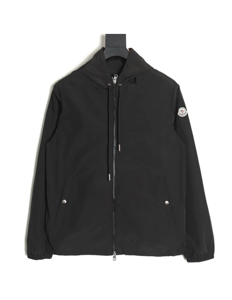 Moncler Web Hooded Windbreaker Jacket,Cheap Replica Reps Moncler