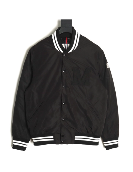 Moncler Lateltin M logo preppy down jacket TSK1,Cheap Replica Reps Moncler