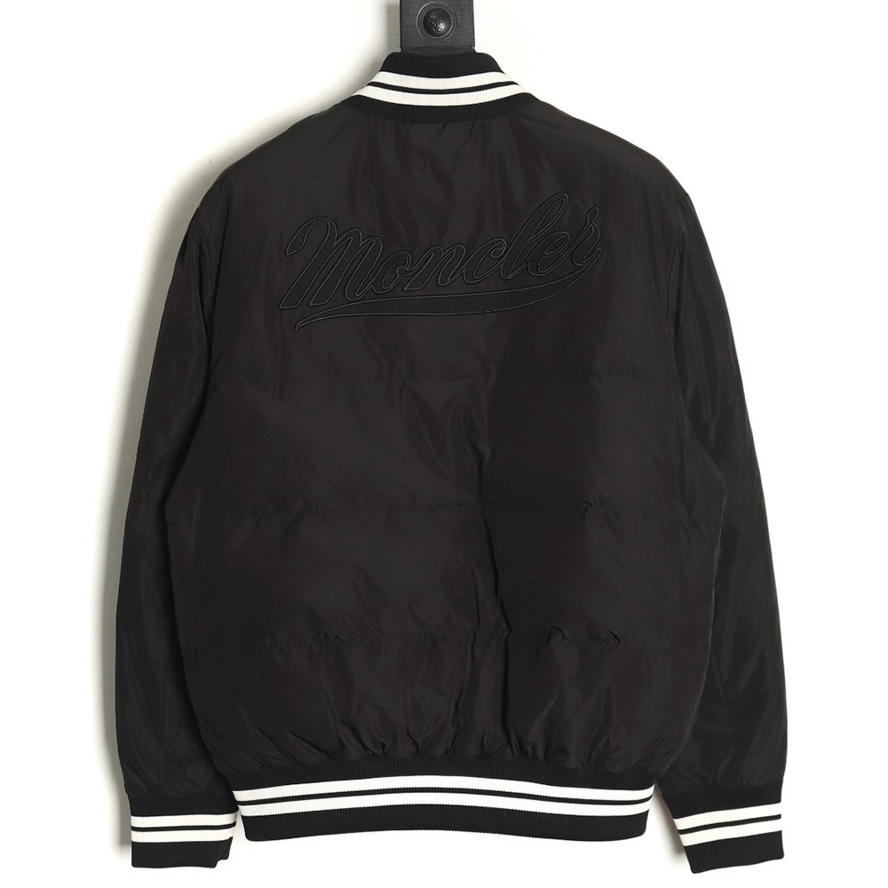 Moncler Lateltin M logo preppy down jacket TSK1,Cheap Replica Reps Moncler
