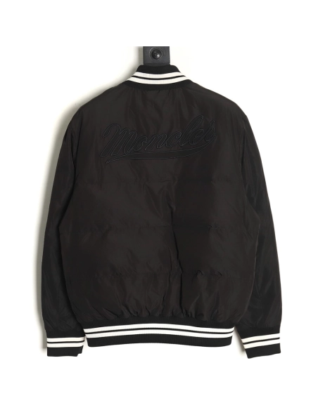 Moncler Lateltin M logo preppy down jacket TSK1,Cheap Replica Reps Moncler