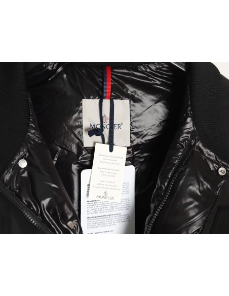 Moncler Lateltin M logo preppy down jacket TSK1,Cheap Replica Reps Moncler