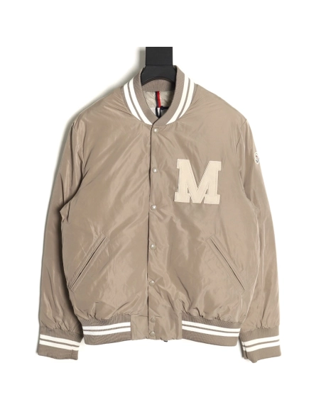 Moncler Lateltin M logo preppy down jacket,Cheap Replica Reps Moncler