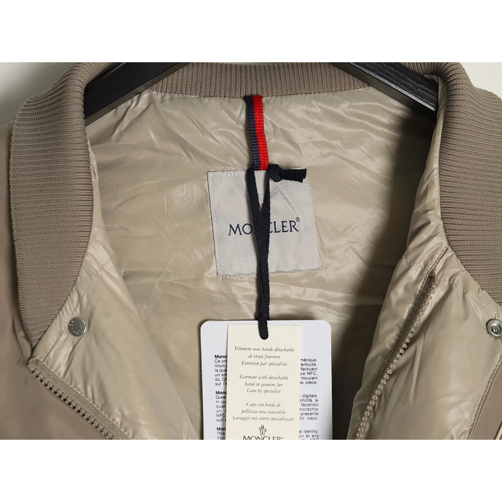 Moncler Lateltin M logo preppy down jacket,Cheap Replica Reps Moncler