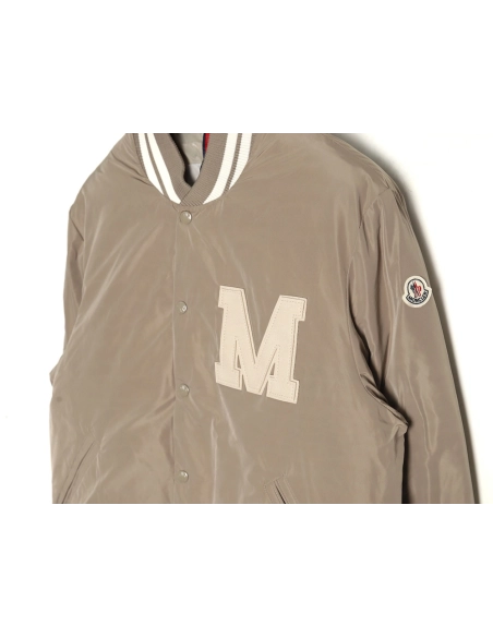 Moncler Lateltin M logo preppy down jacket,Cheap Replica Reps Moncler