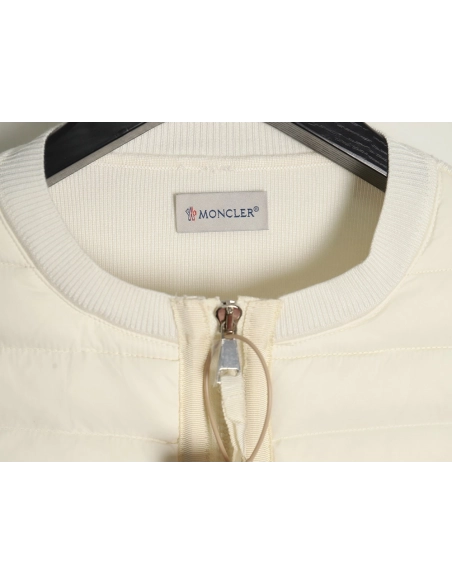 Moncler Womens Knit Double Pocket Down Jacket,Cheap Replica Reps Moncler