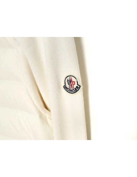 Moncler Womens Knit Double Pocket Down Jacket,Cheap Replica Reps Moncler