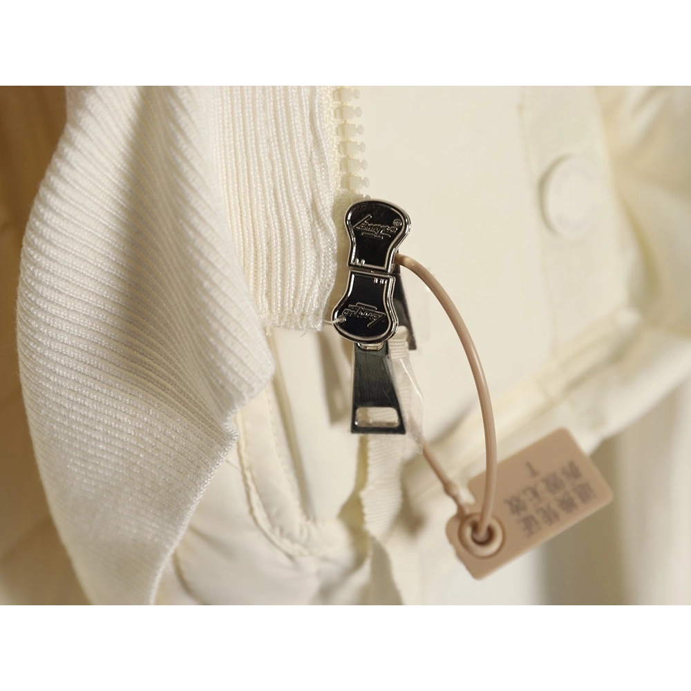 Moncler Womens Knit Double Pocket Down Jacket,Cheap Replica Reps Moncler