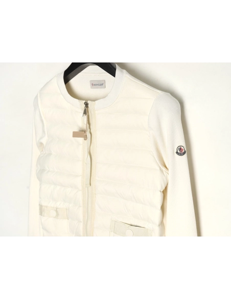 Moncler Womens Knit Double Pocket Down Jacket,Cheap Replica Reps Moncler