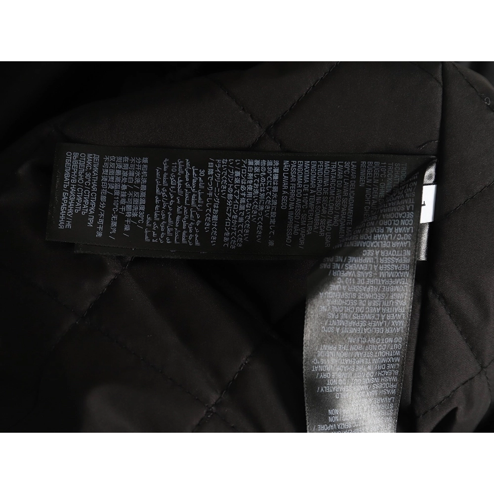 Balenciaga Cocoon Kick double ring quilted zipper jacket,Cheap Replica Reps Balenciaga