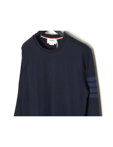 Thom Browne classic fourstripe long sleeve TSK1,Cheap Replica Reps Thom Browne