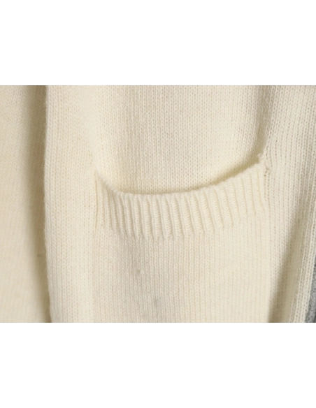 Thom Browne colorblock wool cardigan sweater,Cheap Replica Reps Thom Browne