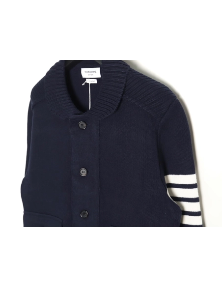 Thom Browne Cropped Wool Jacket TSK2,Cheap Replica Reps Thom Browne