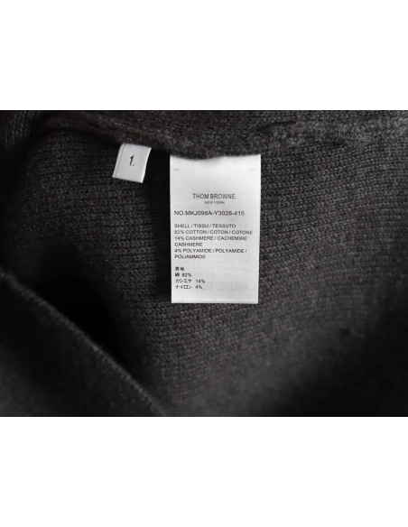 Thom Browne Cropped Wool Jacket TSK1,Cheap Replica Reps Thom Browne