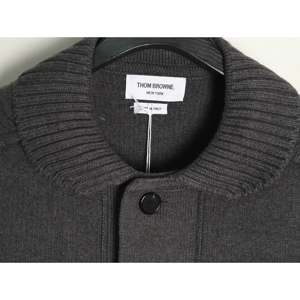 Thom Browne Cropped Wool Jacket TSK1,Cheap Replica Reps Thom Browne