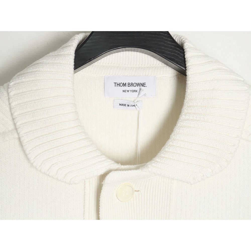 Thom Browne Cropped Wool Jacket,Cheap Replica Reps Thom Browne