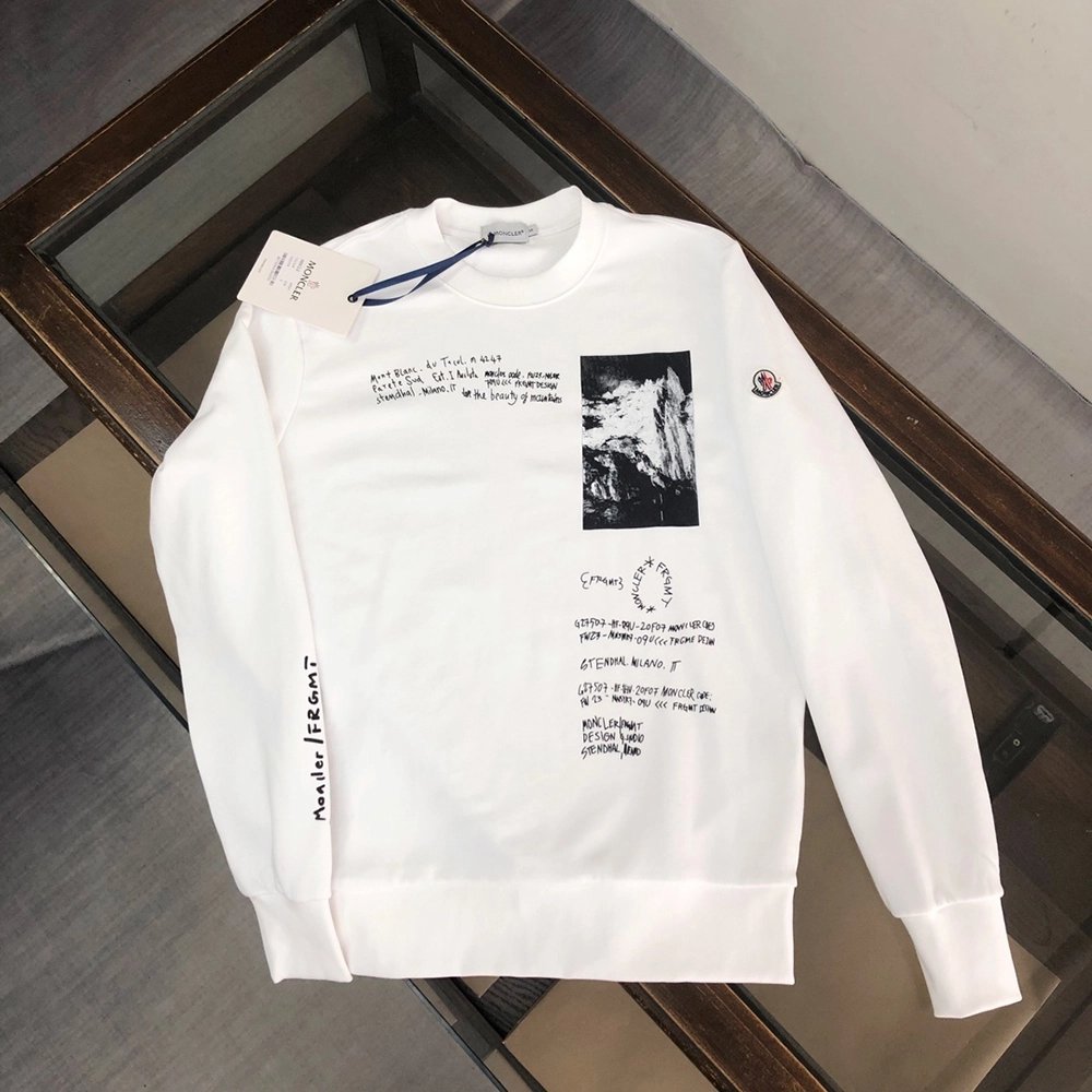 Moncler Crew Neck Sweatshirt,Cheap Replica Reps Moncler