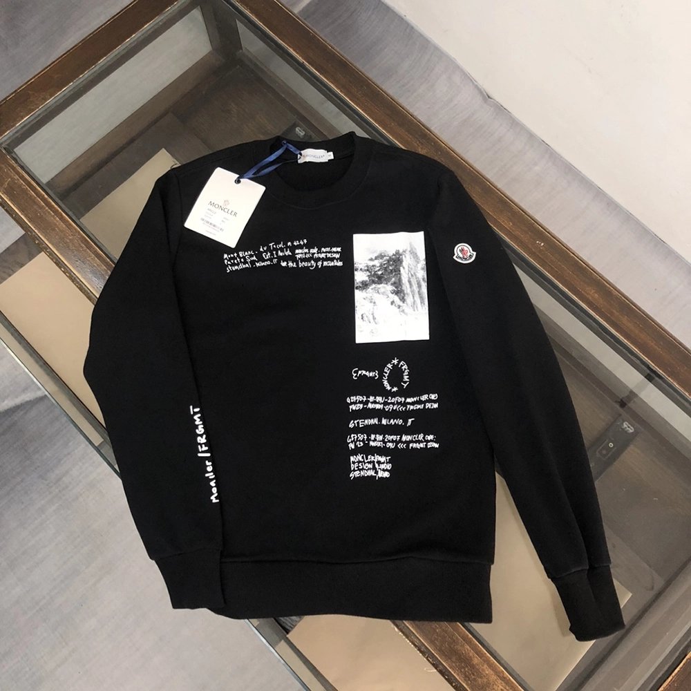 Moncler Crew Neck Sweatshirt,Cheap Replica Reps Moncler