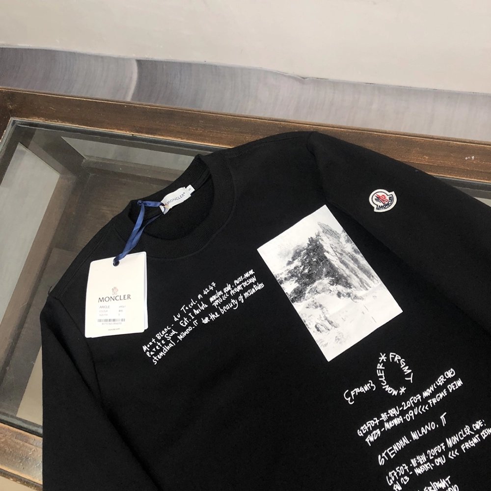 Moncler Crew Neck Sweatshirt,Cheap Replica Reps Moncler