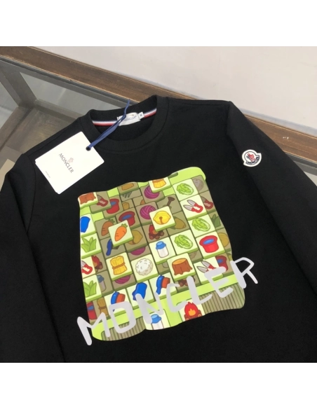 Moncler Crew Neck Sweatshirt,Cheap Replica Reps Moncler